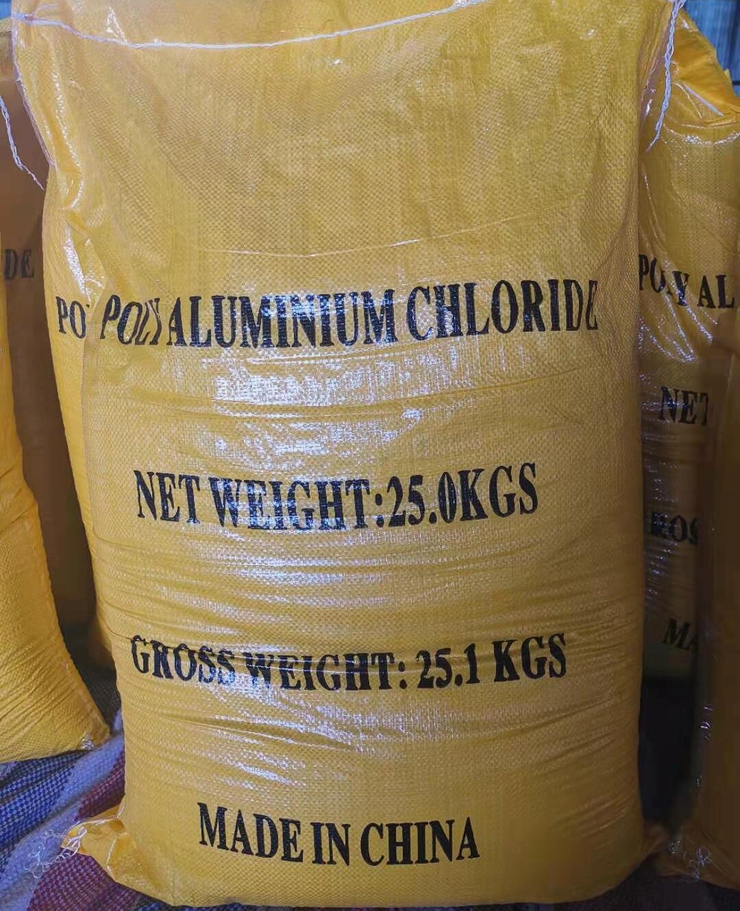 Polyaluminium Chloride PAC Yellow 28% Tech Grade